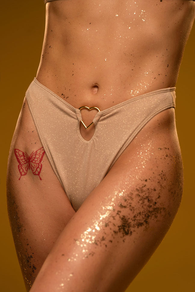 Product title: Heartbreaker bottom - Gold