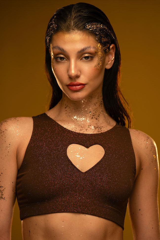 Product title: Love top - Brown